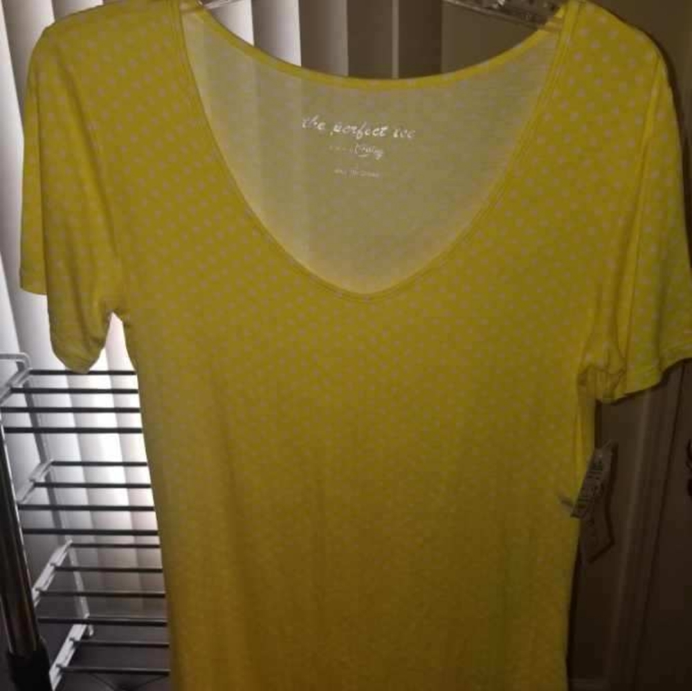 New Tshirt,  Size S, Yellow